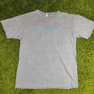 Vintage 90s 'I'moverit.com' grey single stitch cartoon network t-shirt men's L